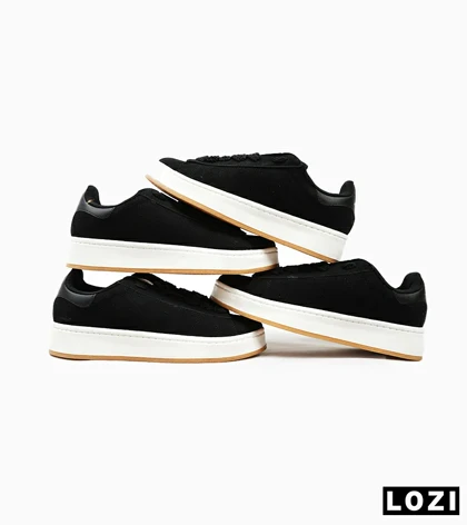 کفش کتانی مردانه مشکی سفید ADIDAS stan smith