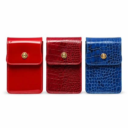 کیف چرم طبیعی دخترانه عمودی