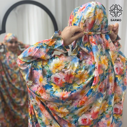 چادرنماز آستین‌دار تبسم