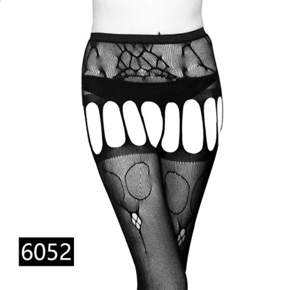 جوراب شلواری فاق باز کد 6052