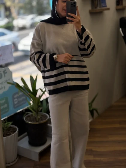 ست بافت طرح دار(میکس)