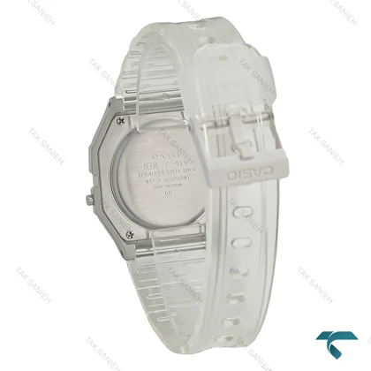 ساعت کاسیو اصلی F-91W دیجیتالی شیشه ای Casio-7709-G