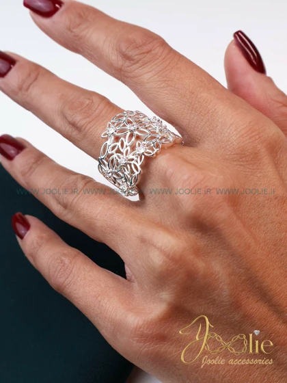 انگشتر زنانه طرح طلا کد R4133