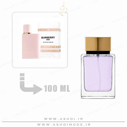 عطر باربری هر الکسیر 100 میل اشدی Burberry Her Elixir de Parfum 100ml ASHDI