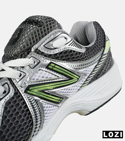 کفش کتانی مردانه و زنانه طوسی سبز New Balance 860 V.02 مدل 7529