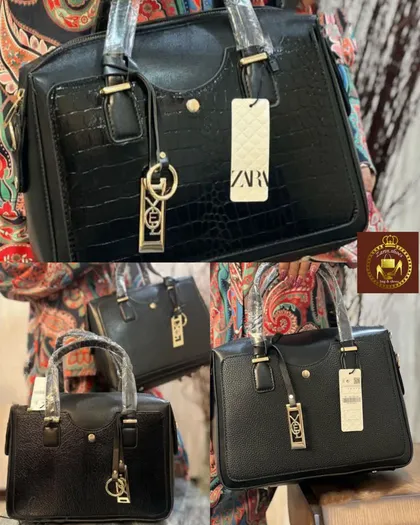 کیف دستی چرم زنانه چاپی زارا کد :1305