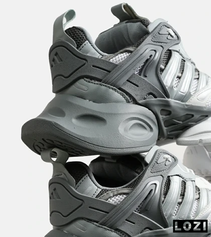 کفش کتانی مردانه و زنانه سفید طوسی ADIDAS performance x9000l4