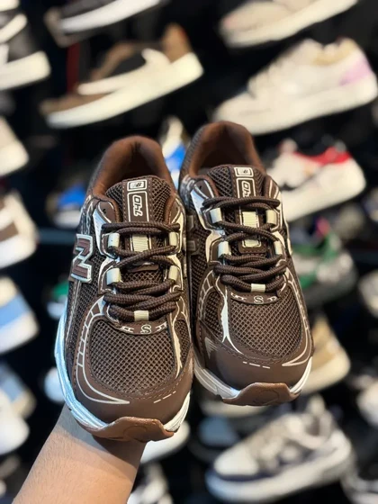 کتانی زنانه نیوبالانس 740 قهوه ای