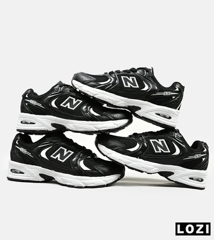 کفش کتانی مردانه و زنانه مشکی NEW BALANCE 530