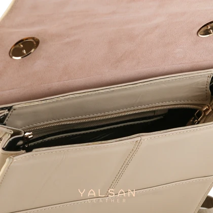 کیف دوشی زنانه چرم یلسان مدل الین کد 036-GL