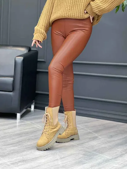 شلوار چرم