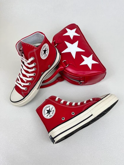 زنانه ساق‌دار الستار | ونس زنانه ساق‌دار الستار Converse ALL STAR کد 651 کد 487