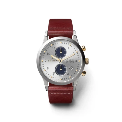 ساعت مچی عقربه ای زنانه مردانه تریوا (TRIWA) مدل Loch Lansen chrono