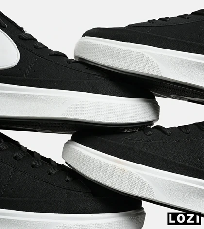 کفش نایک مردانه و زنانه مشکی سفید Nike Blazer Phantom Low