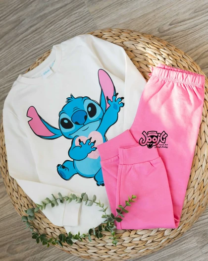 ست دورس و شلوار استیچ