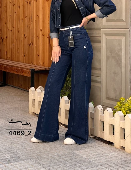 شلوار فلر بگ جین ژیکان