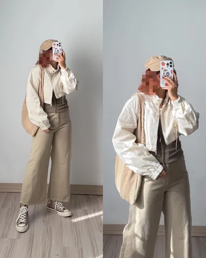 سویشرت آستردار کتان زارا