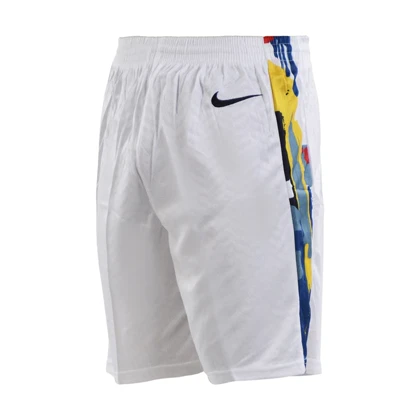 ست رکابی و شلوارک بسکتبالی بروکلین مدل Nike-DRI FIT-5B079 سفید