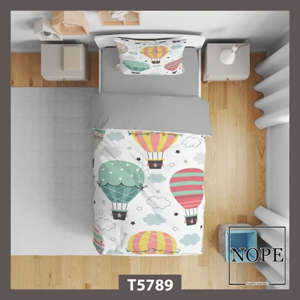 روتختی کودک طرح پترن کودکانه بالن مدل T5789