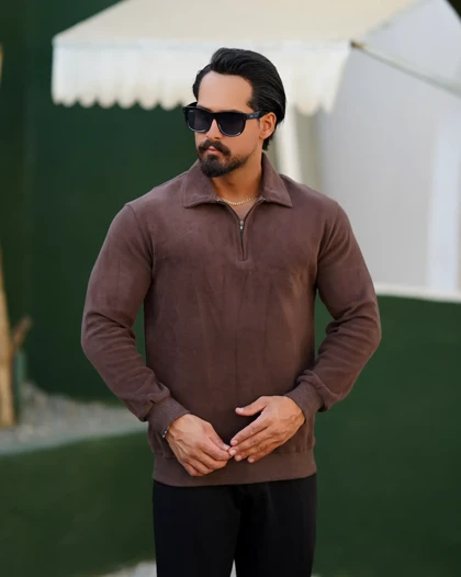 سلانیک نیم‌زیپ مردانه