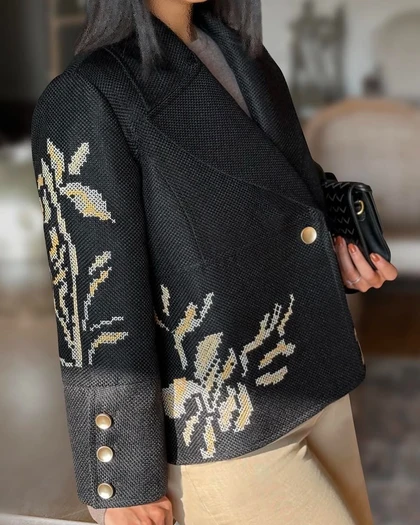 کت اسپرت گلدوزی