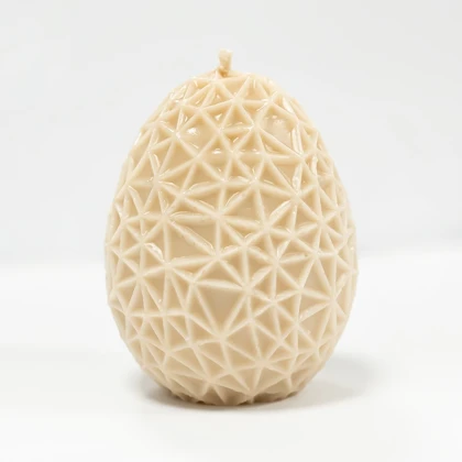 شمع دوژه طرح تخم مرغی