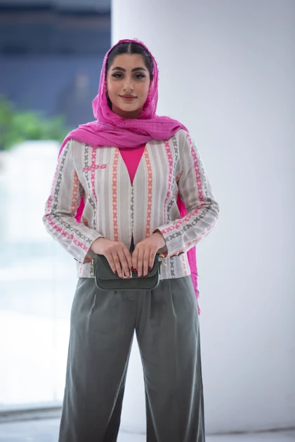 مانتو کت کنفی سجاف جیب هلال