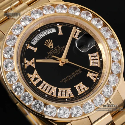 رولکس دی دیت نگین‌دار Rolex Day Date DB2