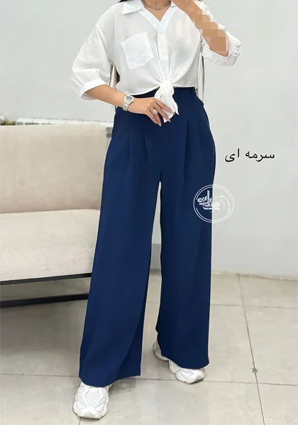 شلوار نیم بگ ستاره