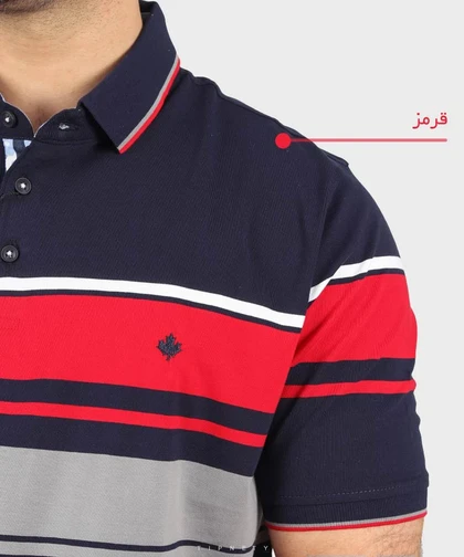 تیشرت یقه دار مردانه رینگر 7831