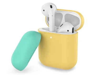 کاور سیلیکونی دو درب ایرپاد آها استیل AHAStyle PT63 Ultra Thin Airpods Case