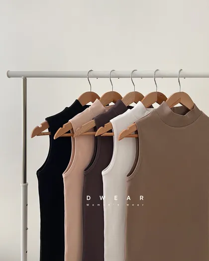 تاپ یقه ایستاده