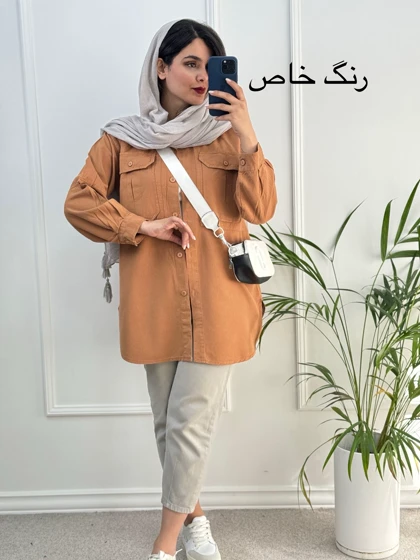 مانتو کتان پنبه ساتین