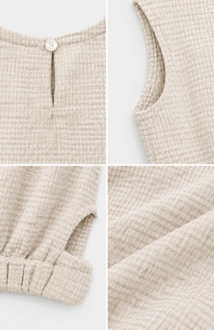 تاپ تاری پودی چهار خانه دمپا کش