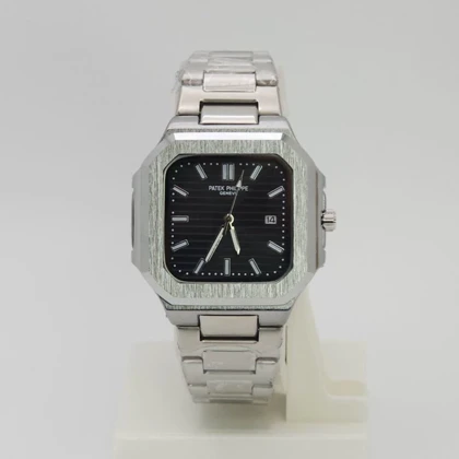 ساعت مچی مردانه پتک فیلیپ Patek Philippe تمام استیل رنگ ثابت