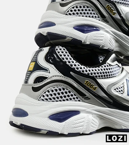 کفش کتانی مردانه و زنانه سفید مشکی سرمه ای NEW BALANCE 1064 V.2