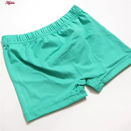شورت پنبه‌ای پسرانه کوزا مدل پادار سبزآبی کد 4595
