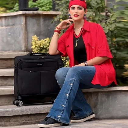 چمدان خلبانی فوروارد مدل FORWARD - FCLT5580 AIRPORT PRO (چرخ دوبل)