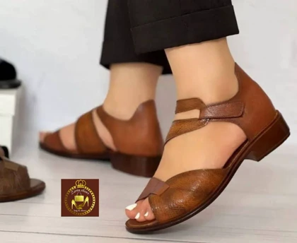 صندل زنانه بغل چسبی نگار