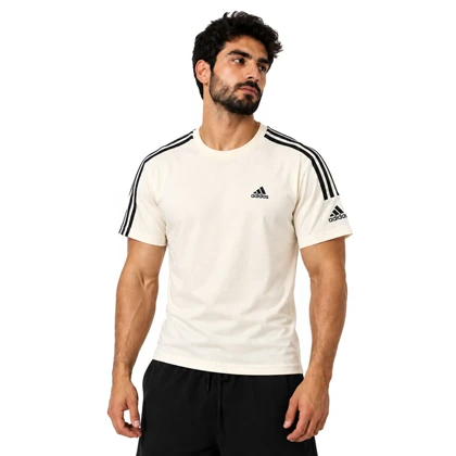 تیشرت اسپرت آدیداس مدل 63048 کرم