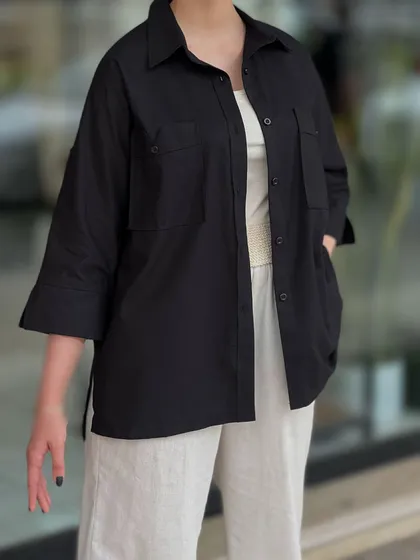 مانتو رنگی نخی کد 570