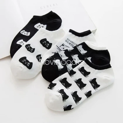 جوراب مچی گربه سیبیل دراز