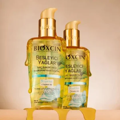 روغن مراقبت از موی مغذی بیوکسین حاوی 9 روغن گیاهی و ویتامین ب5 Bioxcin Nourishing Hair Care Oil