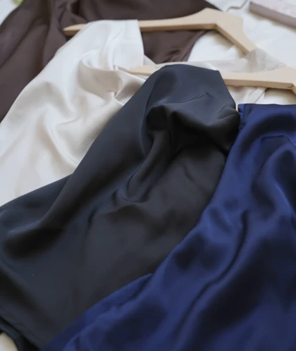 تاپ ساتن ابریشمی✨🤍