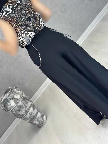 ست تاپ و شلوار دامنی : 8608