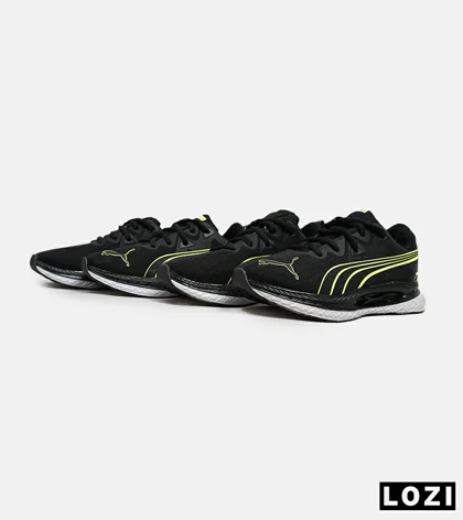 کفش کتانی ورزشی مردانه و زنانه مشکی سبز PUMA