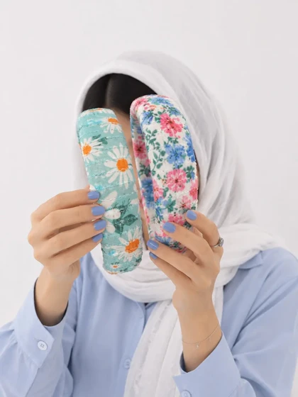 تل سر پارچه ای طرحدار