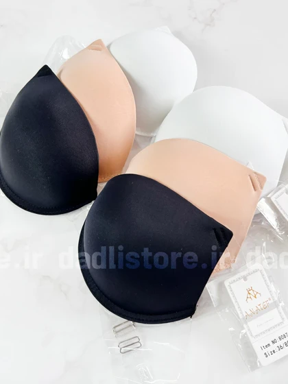 سوتین اسفنجی فنر دار پشت ژله ای بند نامرئی