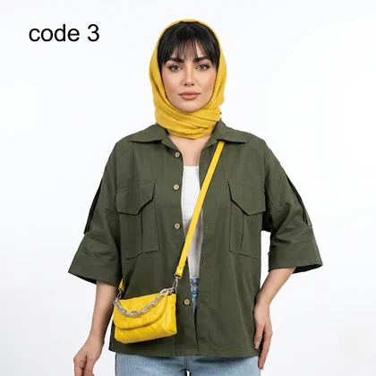 شومیز لینن مدل رسپینا علیدسا