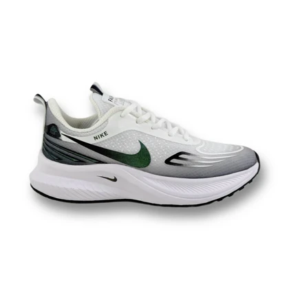 کتانی رانینگ مردانه مدل نایکی NIKE رنگ سفید مشکی سبز